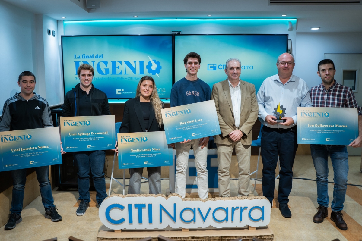 La Cátedra Ingeniería Navarra convoca la IX edición del Premio al Mejor TFG con 6.000 euros en premios