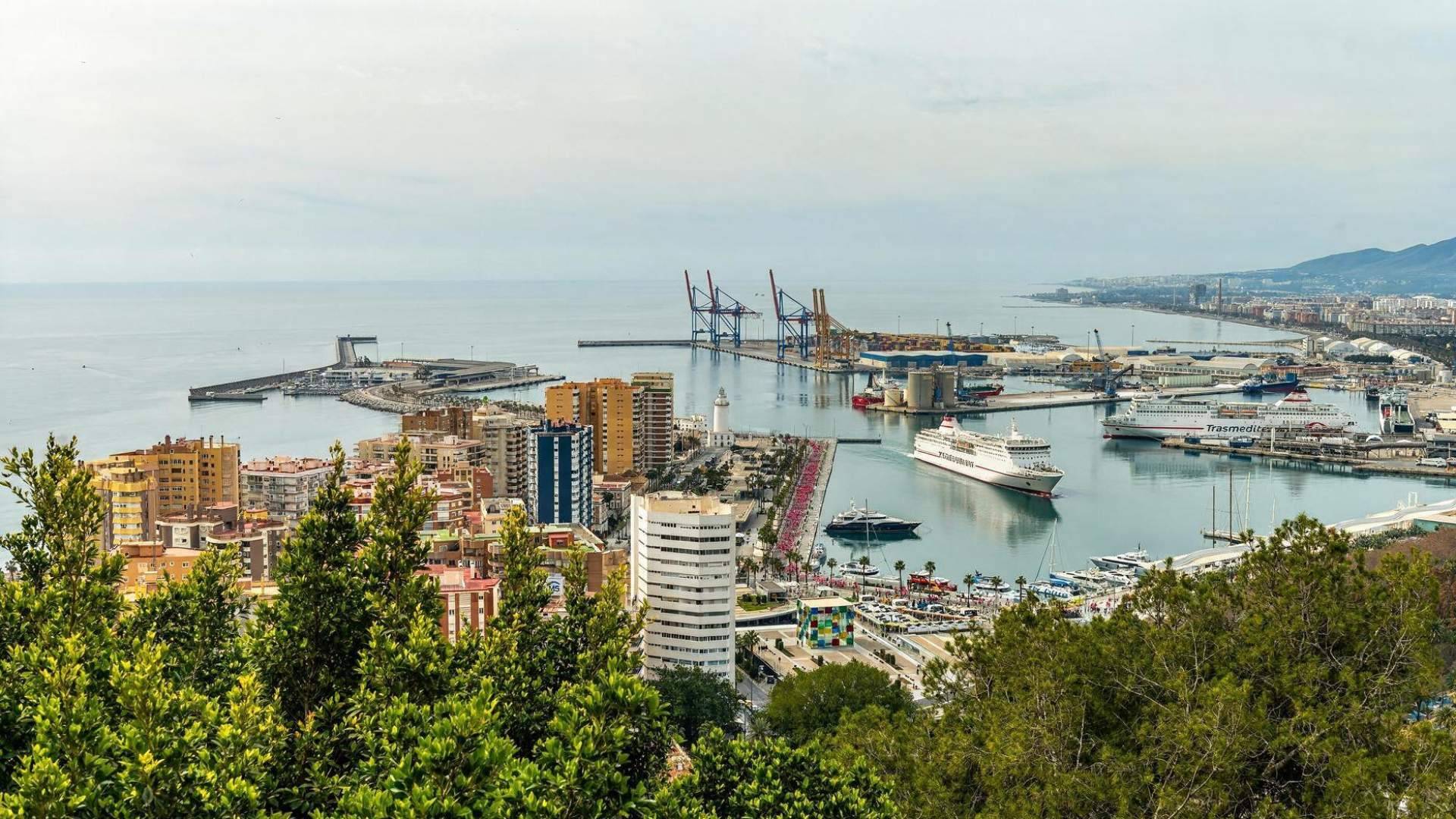 Solo 25 de 533 cruceros permiten embarcar en Málaga; el reto pendiente del puerto malagueño