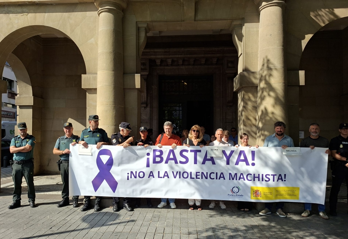 La Delegación del Gobierno en Navarra condena los últimos feminicidios por violencia de género confirmados 