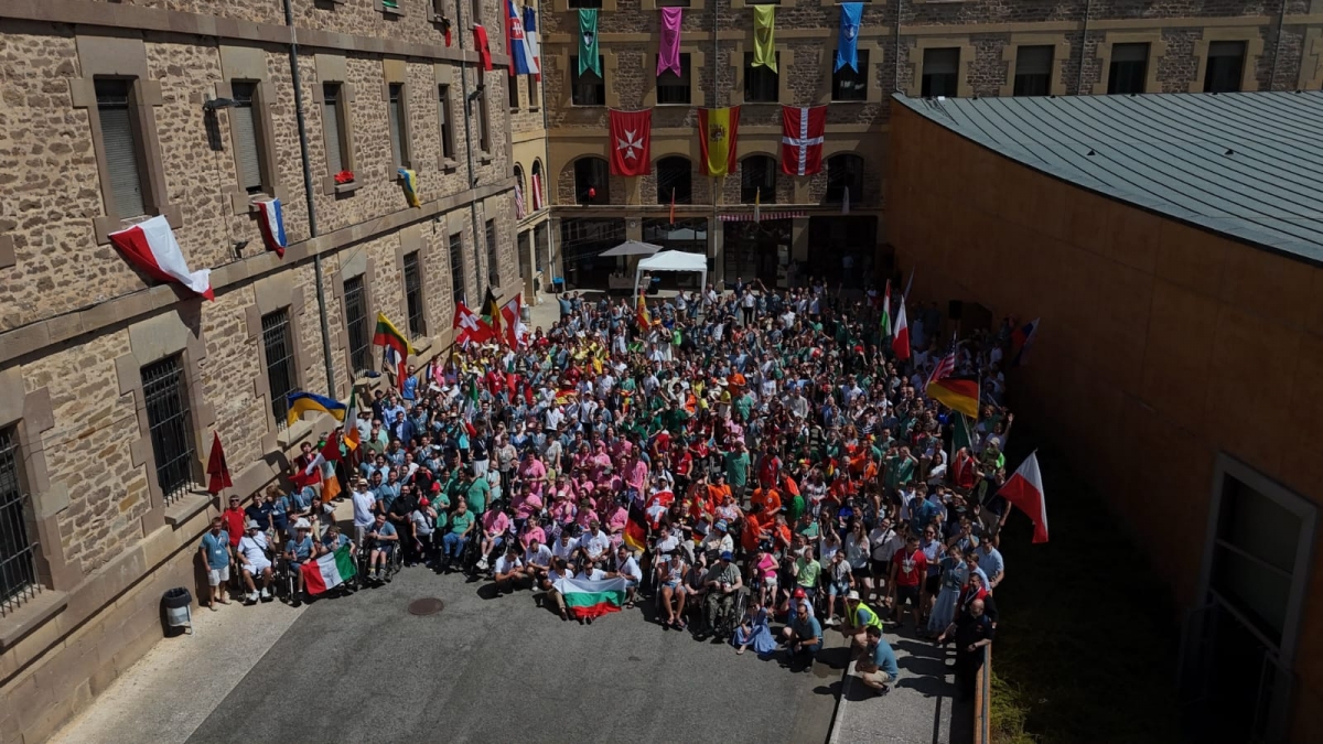 Más de 550 jóvenes de 25 países convierten Javier en un gran encuentro internacional de inclusión y voluntariado