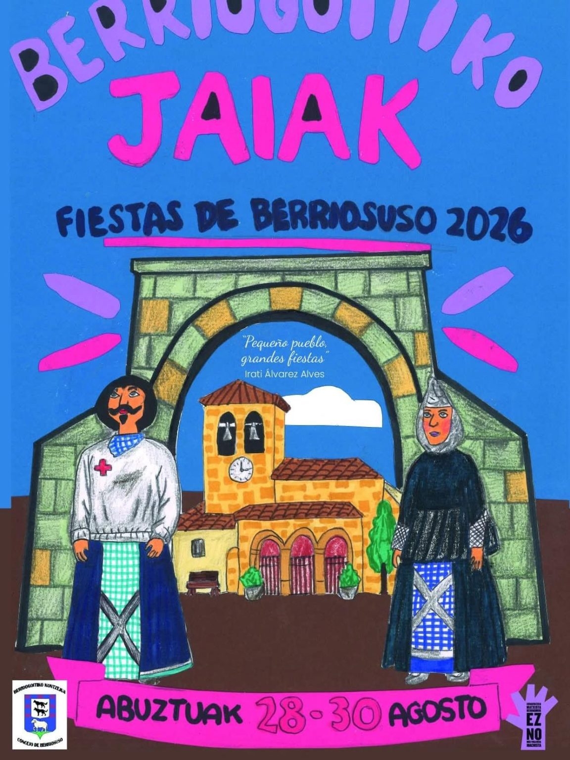 Berriosuso celebra sus fiestas patronales del 28 al 30 de agosto 
