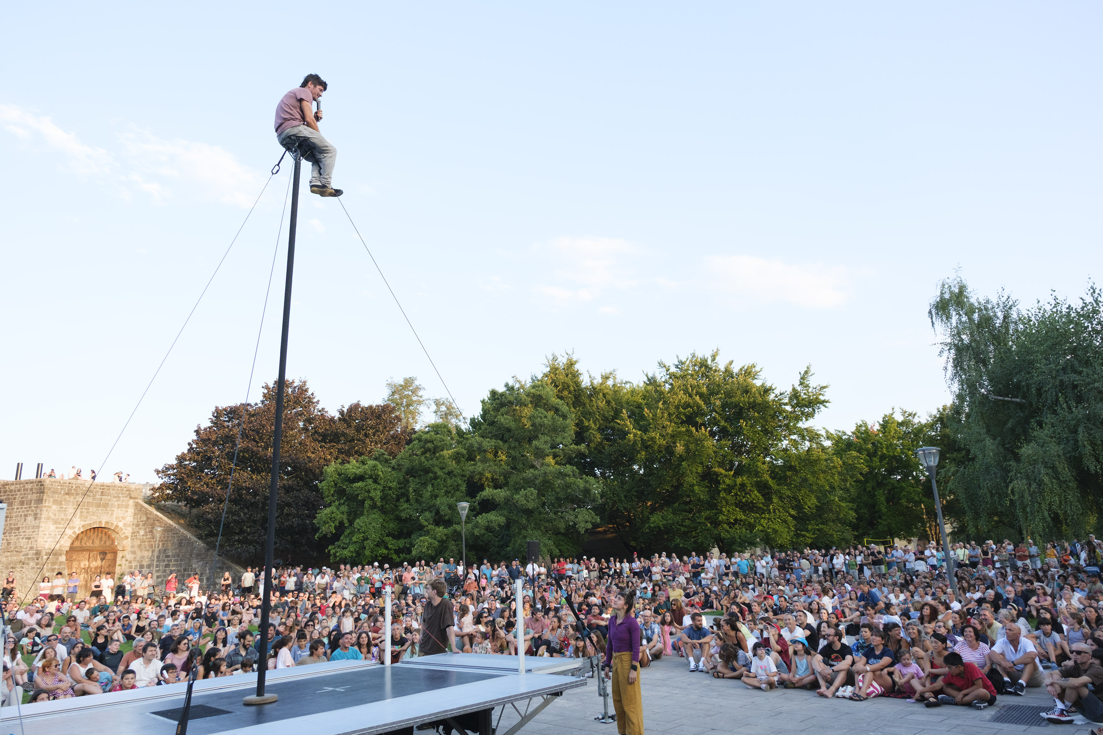 El Festival Cinco Puntas cierra su edición con dos propuestas circenses de las compañías Totapedra y Bivouac