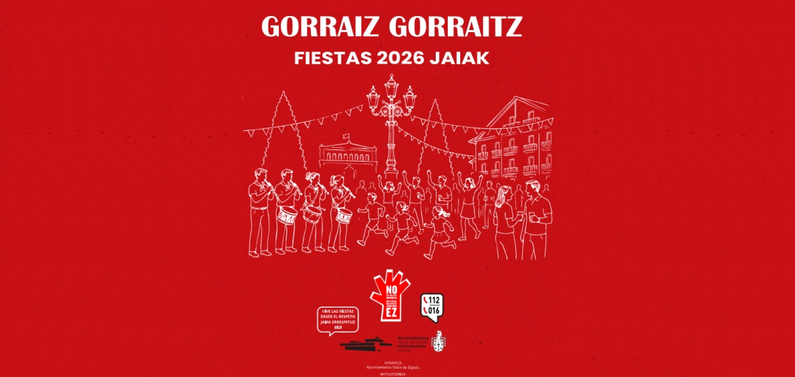 Gorraiz celebrará sus fiestas de 2026 del 11 al 13 de septiembre con un completo programa festivo