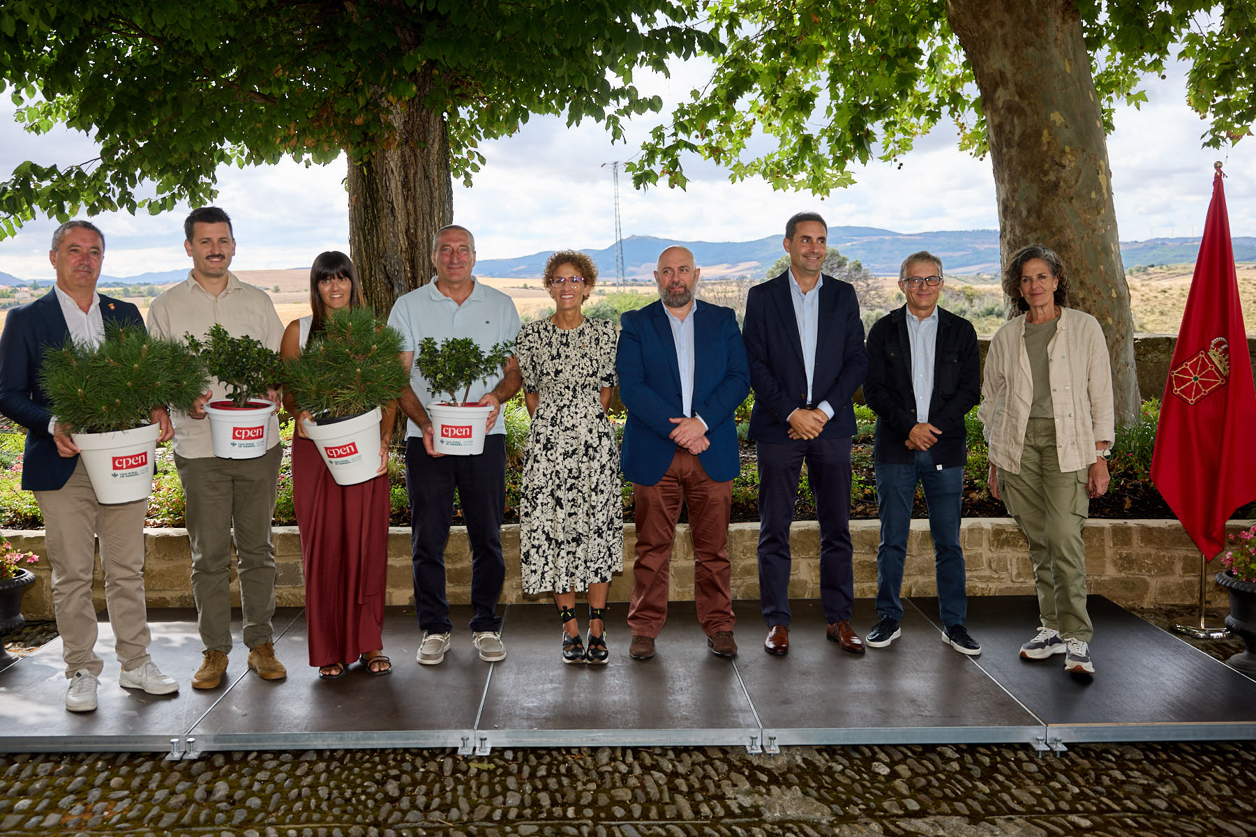  Chivite valora la iniciativa del ‘Bosque CPEN’ como ejemplo de colaboración en la regeneración ambiental de los bosques