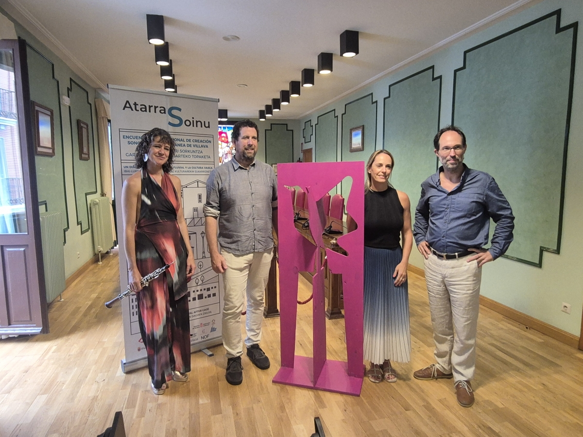 AtarraSoinu expande la creación sonora contemporánea por tres lugares emblemáticos de Villava-Atarrabia