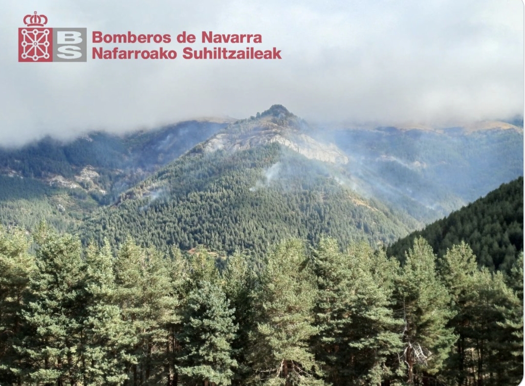 El incendio de Urzainqui se convierte en el de mayor duración en la historia reciente de Navarra