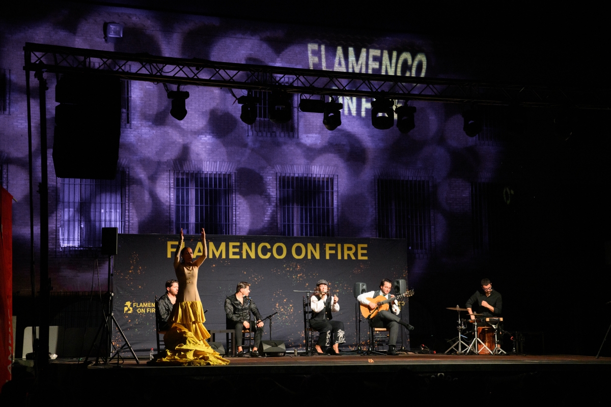 El universo de Pepe Marchena deslumbra en Estella-Lizarra de la mano de Sandra Carrasco, David de Arahal y Ana Morales