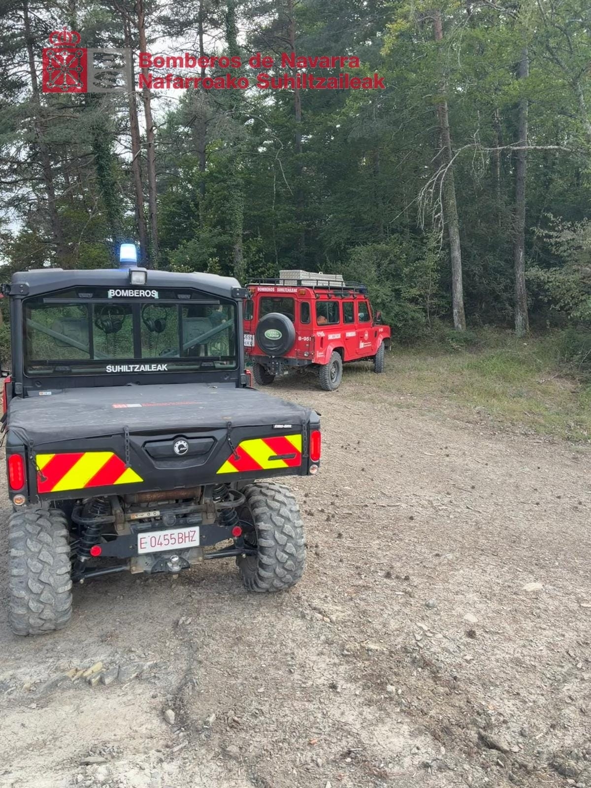 Localizan a un senderista perdido en una ruta cerca de Orbaizeta