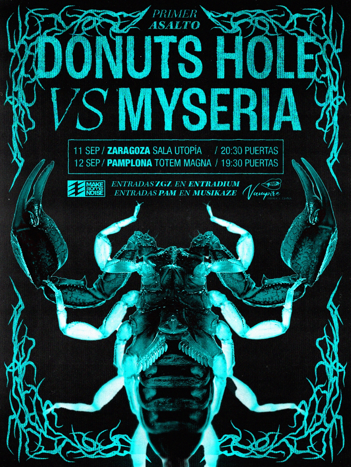 Donuts Hole debuta en Navarra el 12 de septiembre con un concierto en Villava junto a Myseria