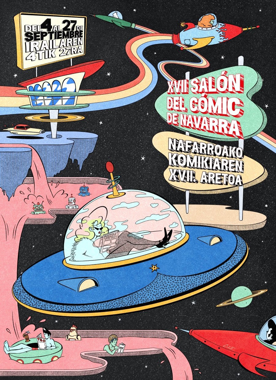 Luis Piedrahita y Eva Hache protagonizan el tramo final del XVII Salón del Cómic de Navarra