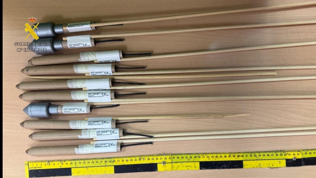 La Guardia Civil investiga la explosión accidental de pirotecnia en el chupinazo de Noáin, con 50 heridos