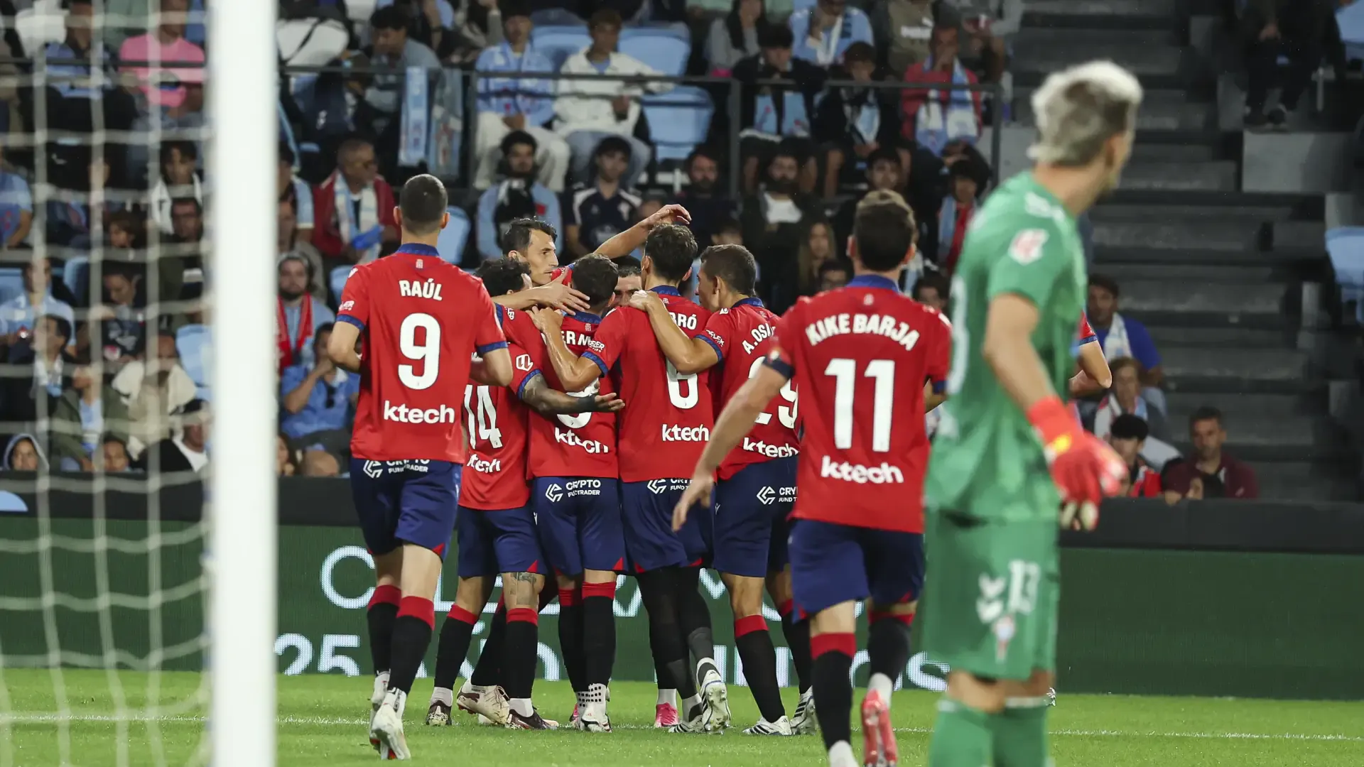 Osasuna remonta en el Abanca Balaídos y firma su primera victoria liguera (1-2)