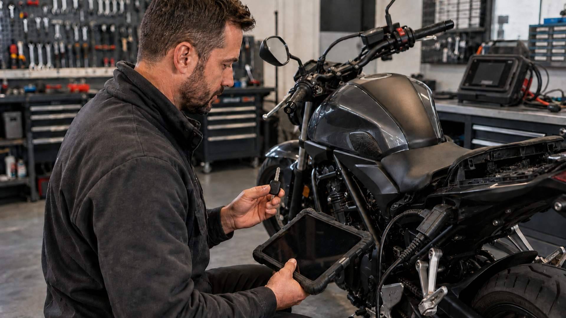 El peligro de aplazar la copia de la llave de moto de repuesto tras los desplazamientos de verano