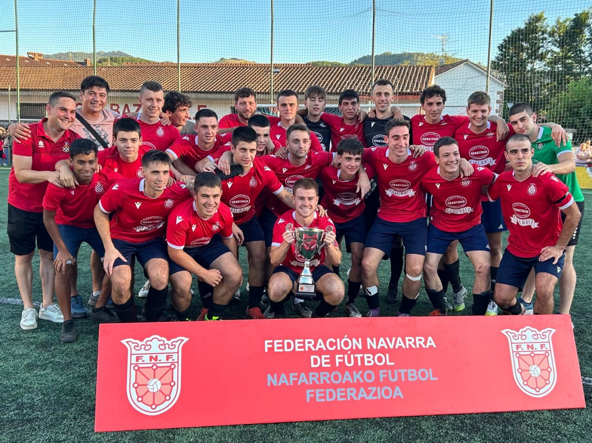 El CD Baztan KE se proclama supercampeón navarro y disputará la previa de la Copa del Rey