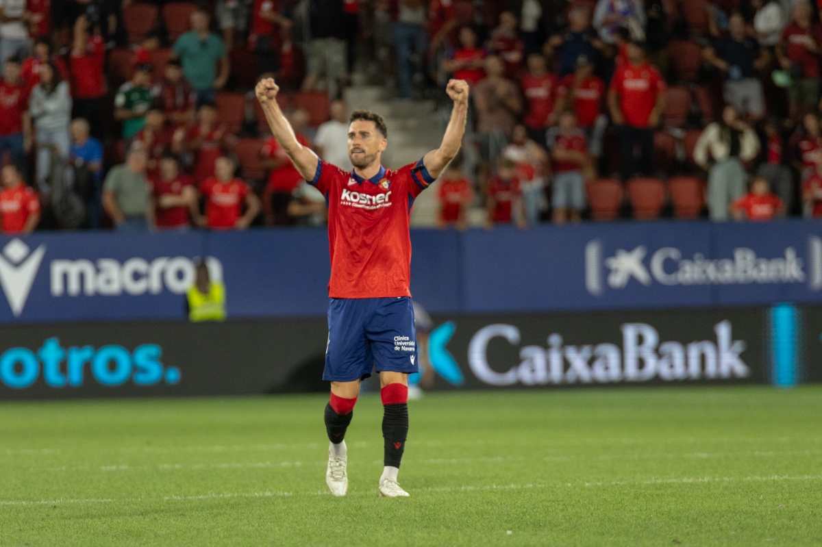 Osasuna derrota al Getafe (1-0) en El Sadar y se cuela en puestos europeos