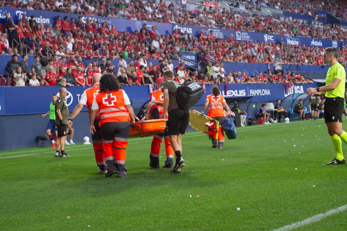 Osasuna pierde a Herrando y Aimar Oroz por lesión: este es el parte 'de guerra'