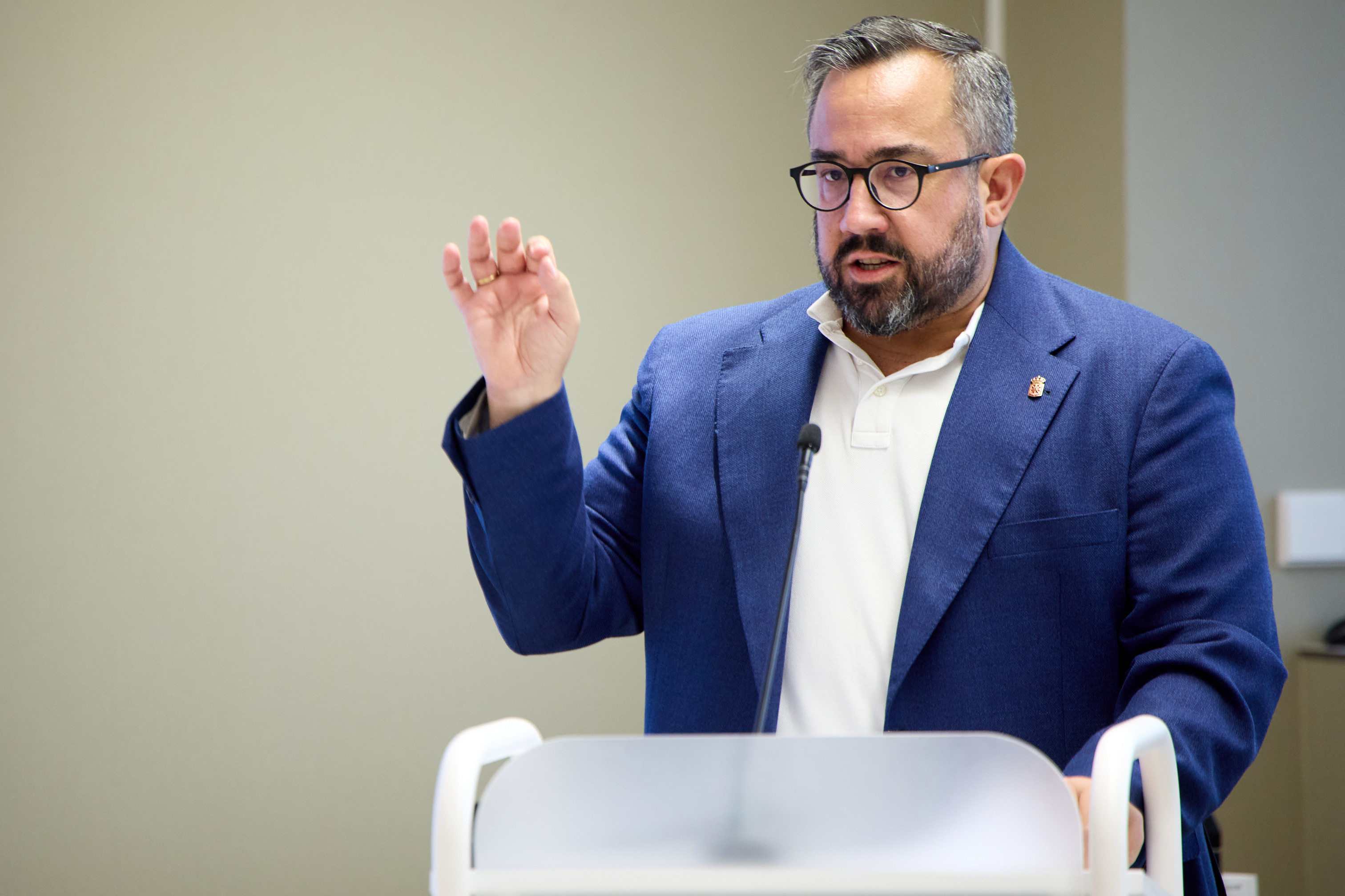 El vicepresidente Remírez asegura que el Gobierno Foral trabaja 