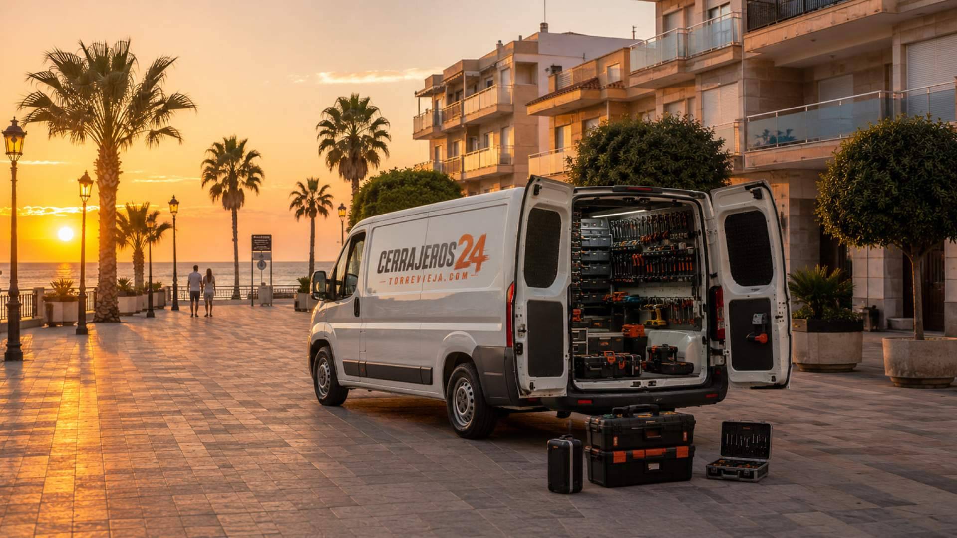 Los cerrajeros 24 horas de Torrevieja rescatan las vacaciones de cientos de turistas este verano