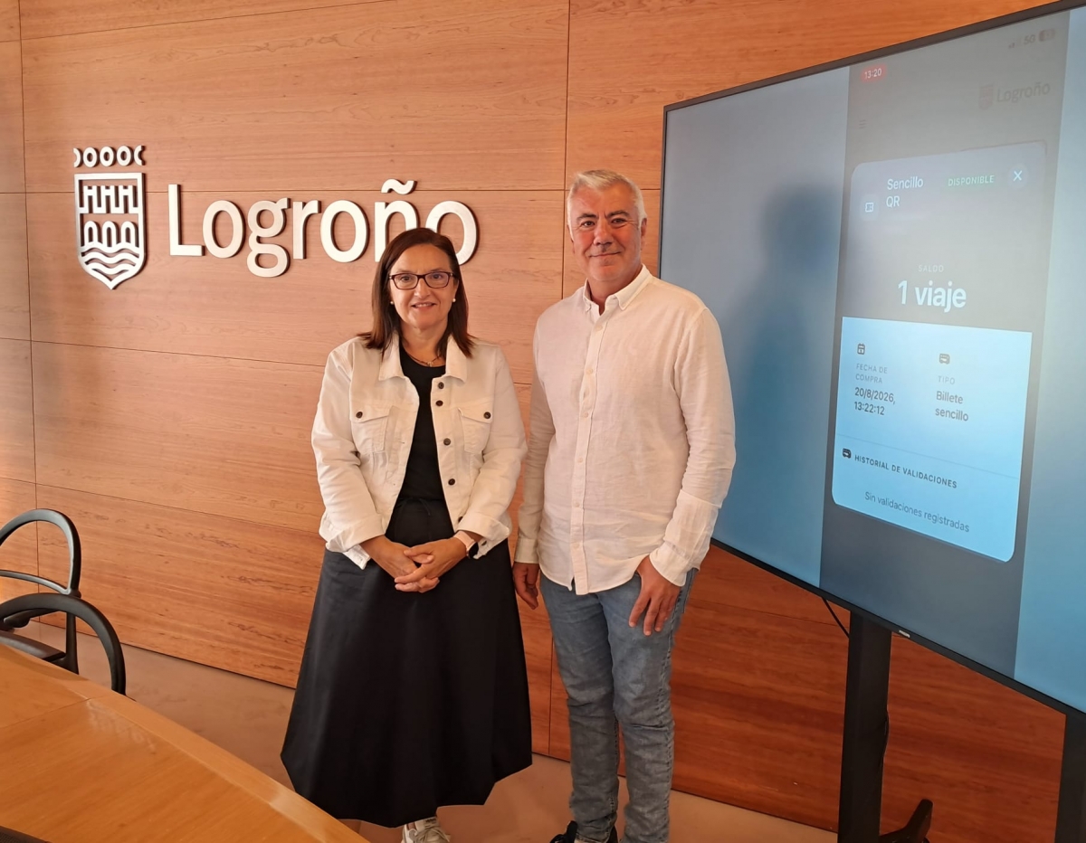 El Ayuntamiento de Logroño culmina la digitalización del autobús urbano con la aplicación móvil Logroño Bus