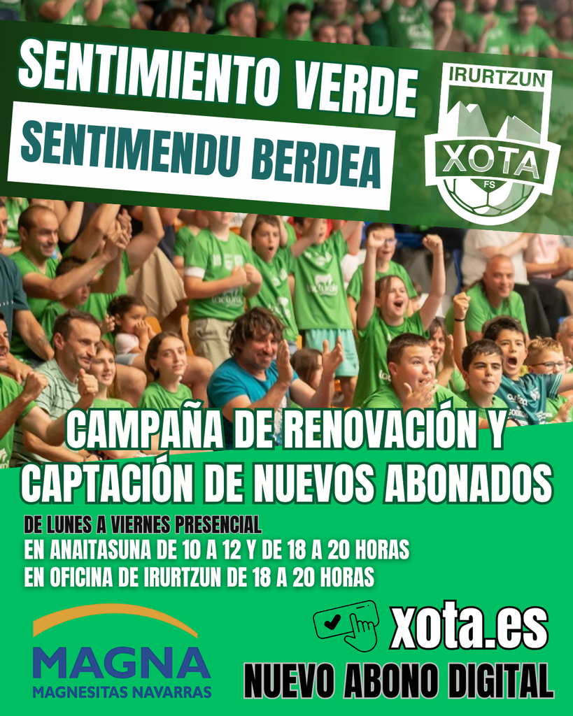 Magna Xota lanza su campaña de abonos apelando al 