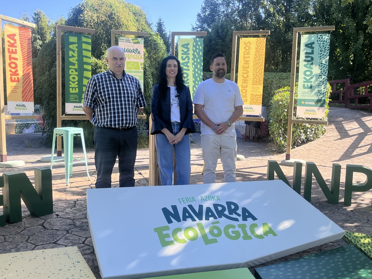 La XI Feria Navarra Ecológica reunirá a 33 expositores en Noáin del 11 al 13 de septiembre