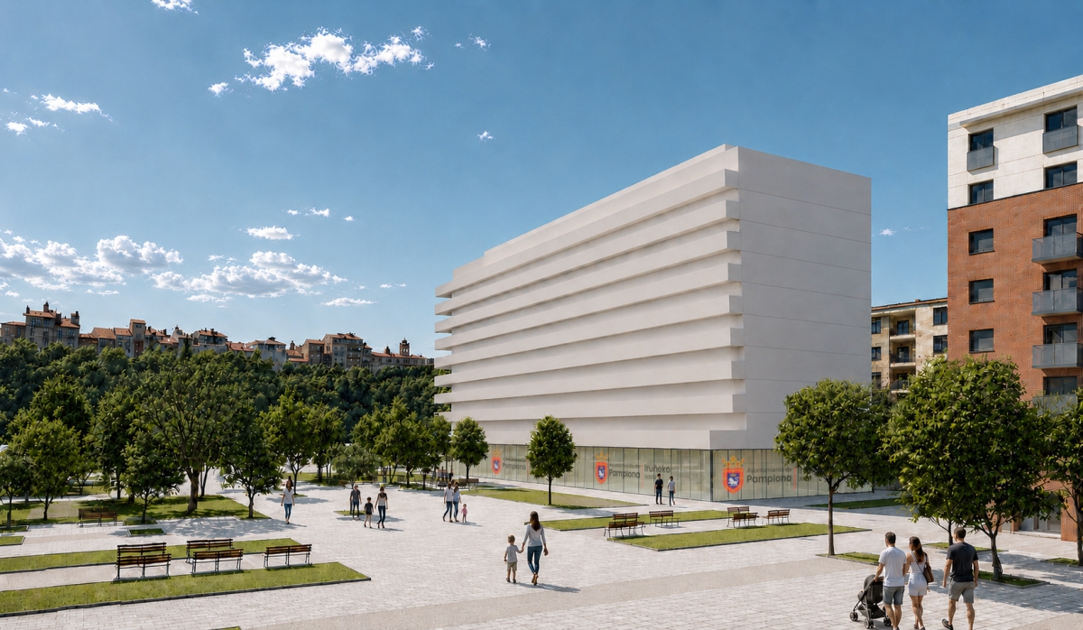 Pamplona aprobará la semana que viene el convenio para la construcción de 252 viviendas en el Paseo Anelier