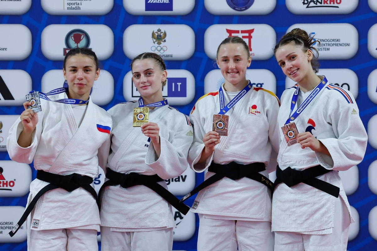 Marta Beorlegui logra el bronce en el Campeonato de Europa Júnior de judo disputado en Podgorica