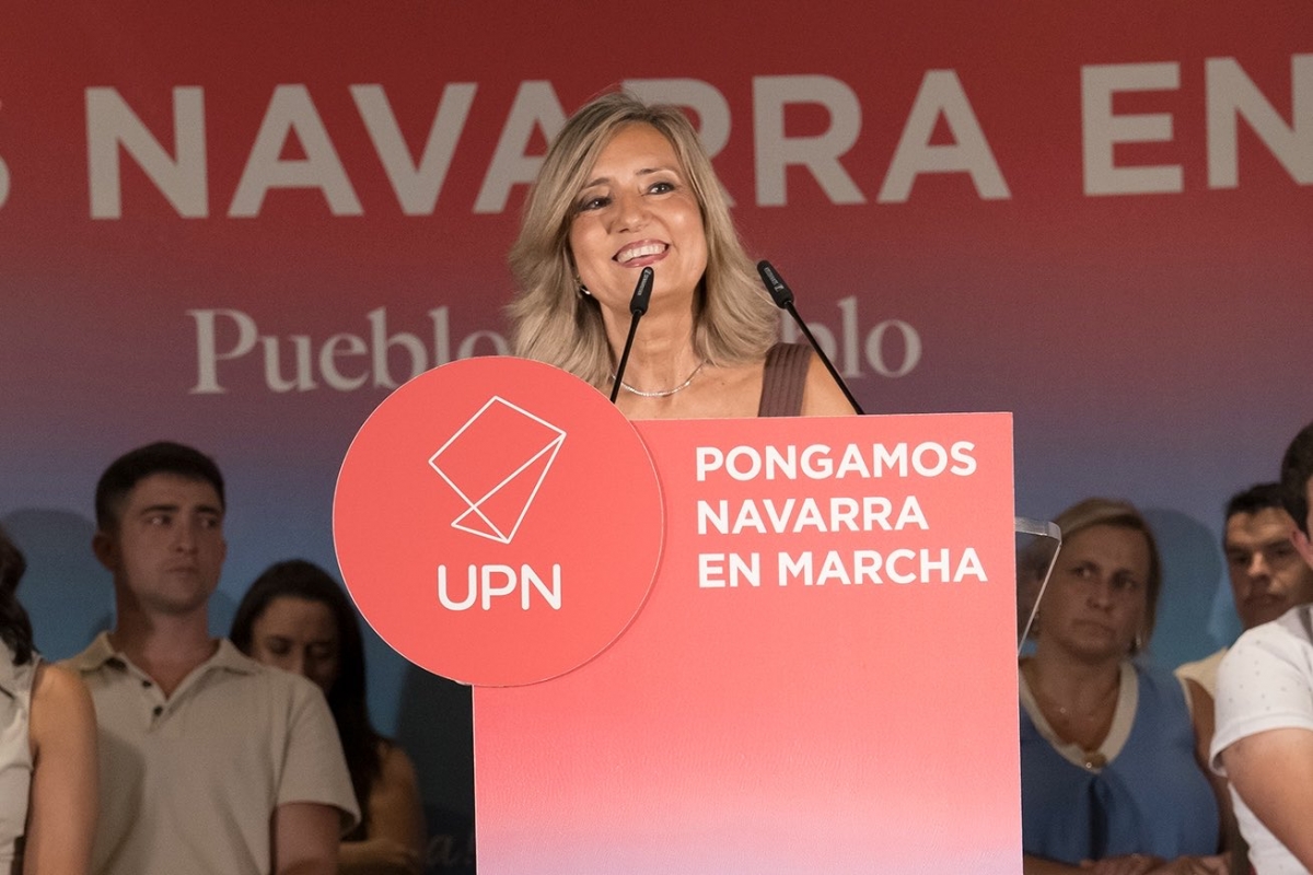UPN acusa a Chivite de no responder al recorte de vuelos de Iberia entre Pamplona y Madrid