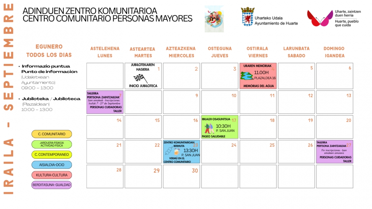 Uharte arranca la agenda para mayores mientras comienzan las obras del Centro Comunitario Josefina Oroz