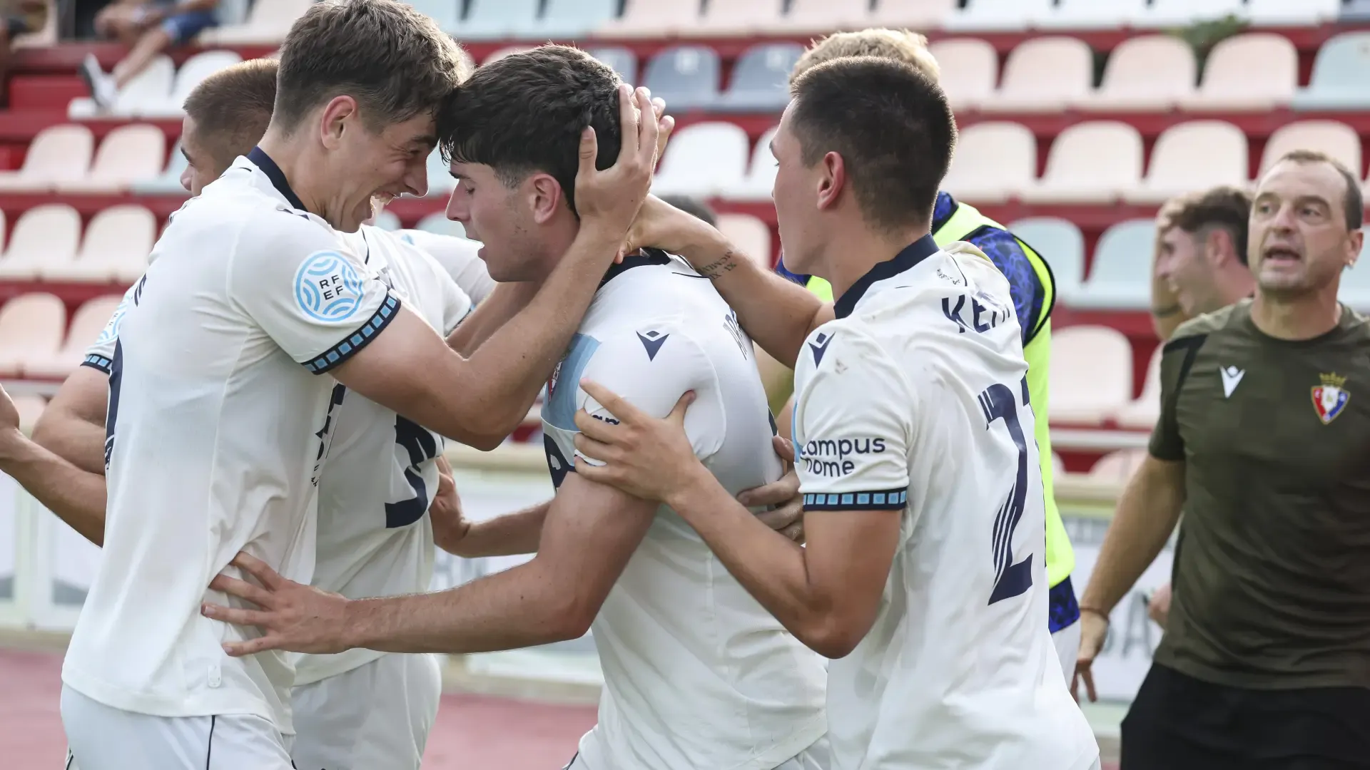Un gol de Arocena en el 88 da la primera victoria del curso a Osasuna Promesas en Reus