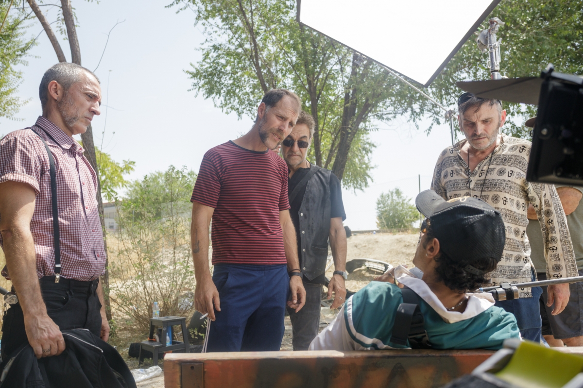 Salvador Calvo rueda en Navarra 'Nada que perder', su nueva película con Fernando Tejero y Andrés Gertrudix