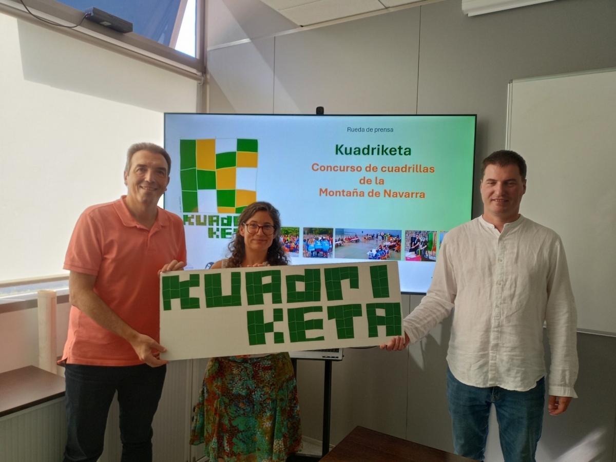 La Kuadriketa reúne a 580 participantes y 45 cuadrillas en su primera edición por siete pueblos de la Montaña Navarra