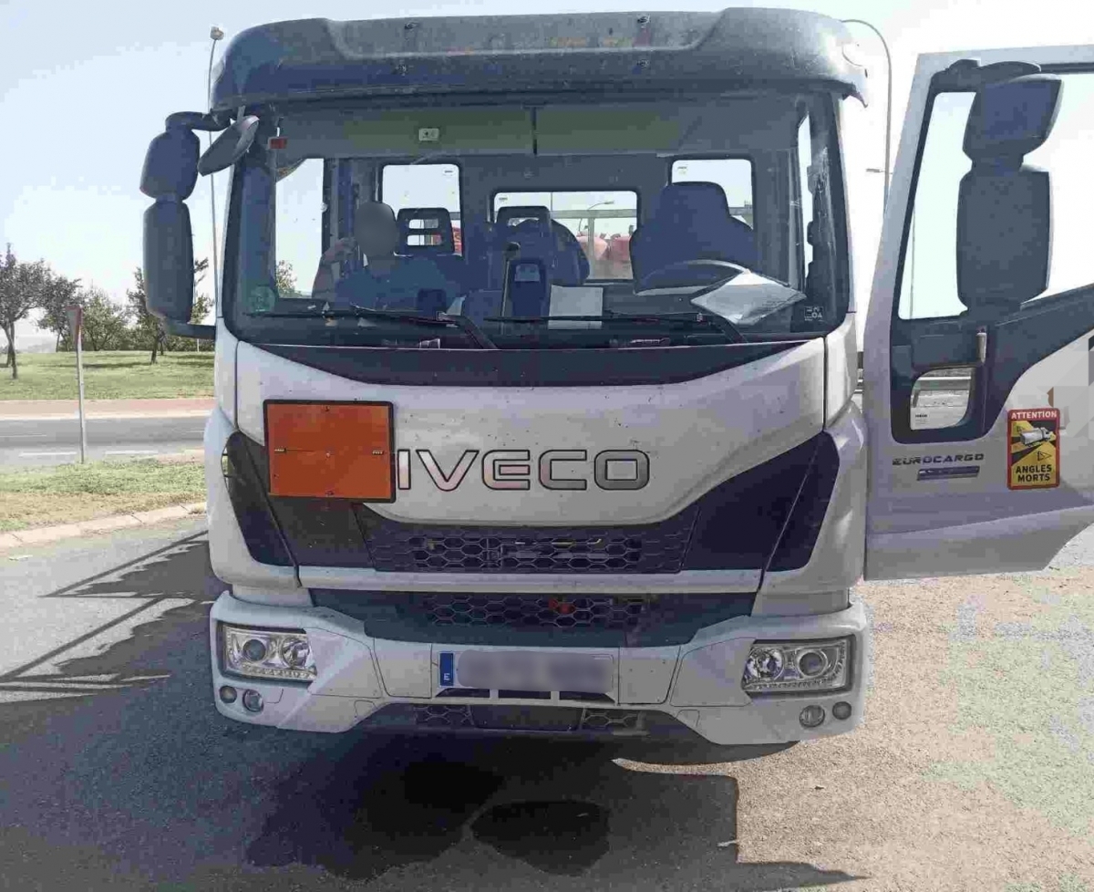 Sorprenden a un butanero circulando borracho cargado de bombonas en Tudela