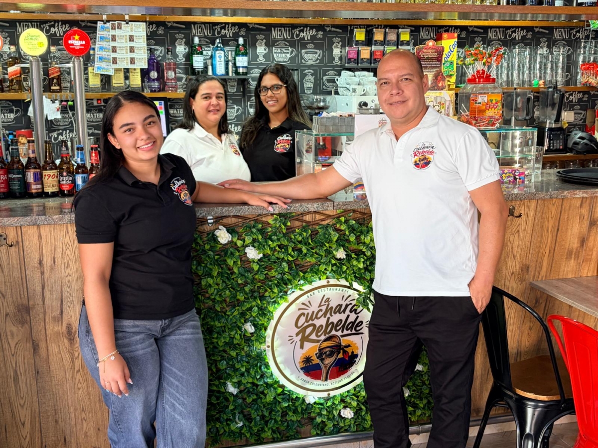 La Cuchara Rebelde: una familia que encontró en Barañáin el lugar perfecto para compartir el sabor de Colombia