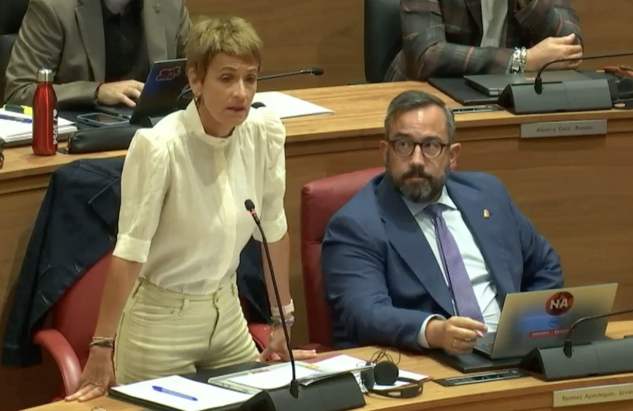 Chivite anuncia la inminente llegada a Navarra de cinco niñas menores procedentes de Ceuta 