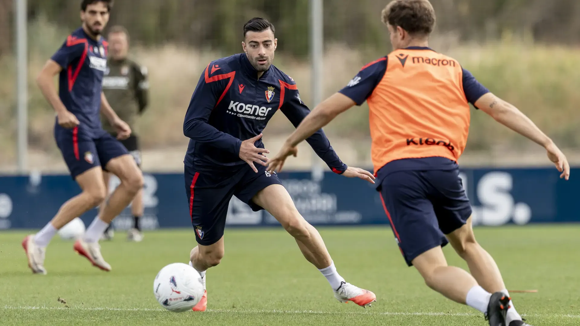 Osasuna prosigue con la preparación del encuentro ante el Espanyol
