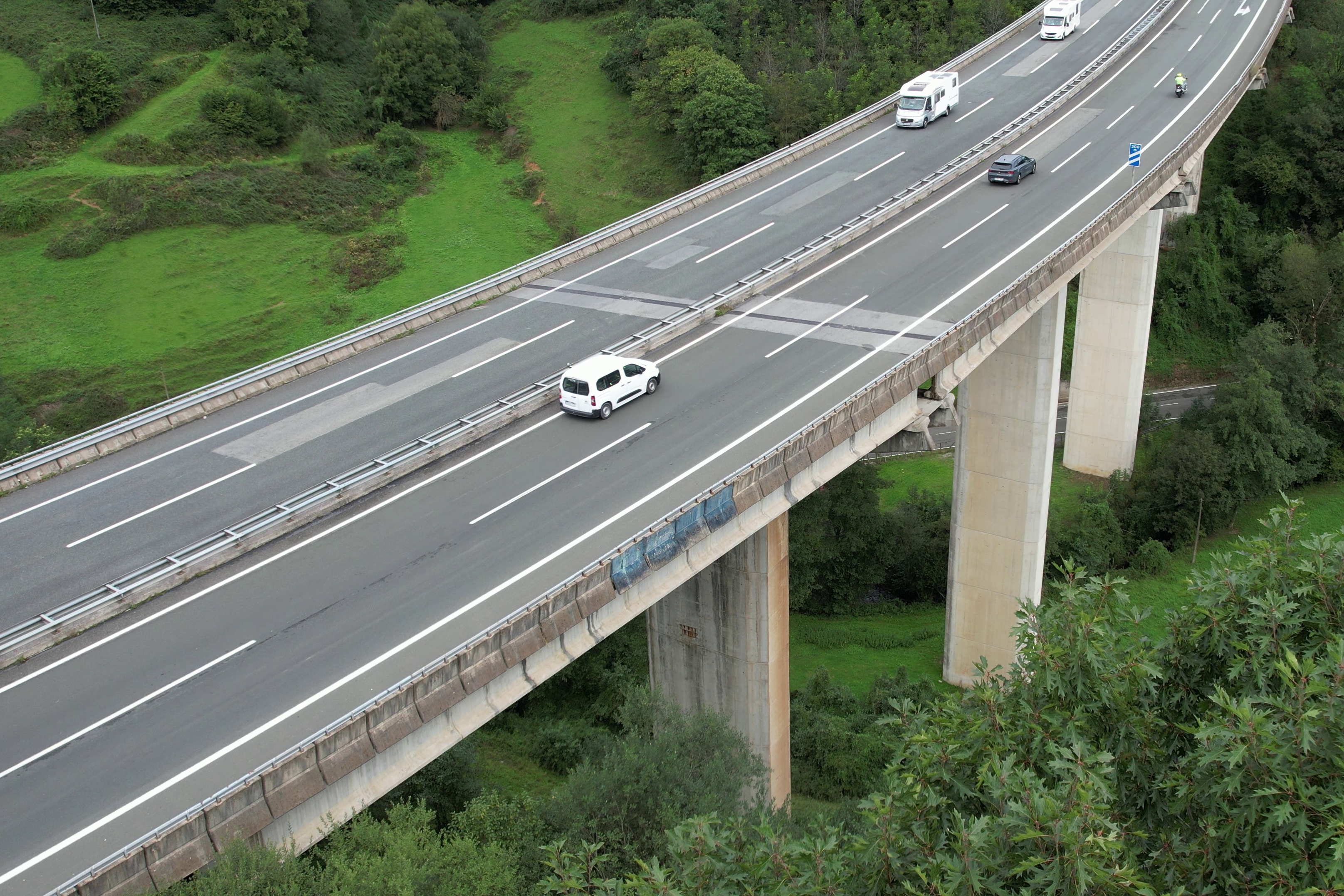 La reparación del viaducto de Areso en la A-15 costará casi 6 millones de euros