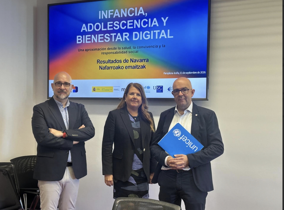 Un estudio de UNICEF alerta sobre los riesgos para la salud mental asociados al uso problemático de la tecnología