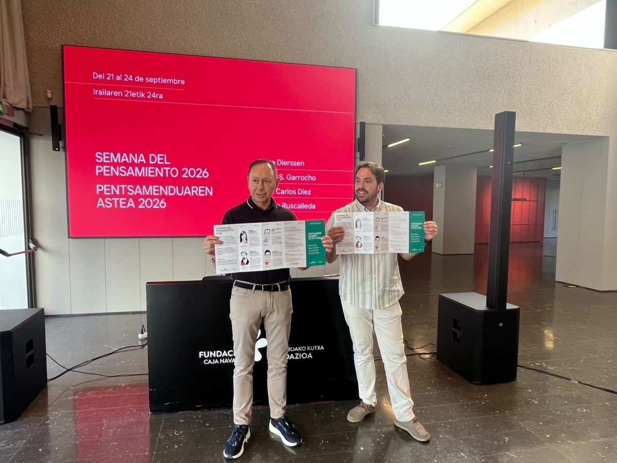 Mara Dierssen, Diego S. Garrocho, José Carlos Díez y Carme Ruscalleda, protagonistas de la V Semana del Pensamiento 