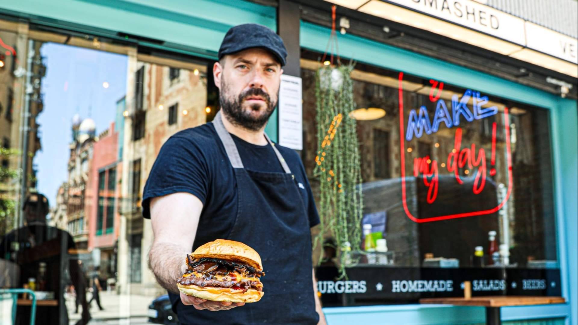 Comer bien entre semana en Barcelona; burgers desde 11,50 € en Vía Laietana