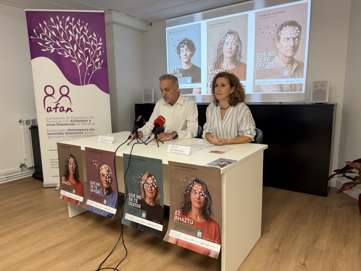 AFAN reivindica en la Semana del Alzhéimer los derechos de las personas diagnosticadas 