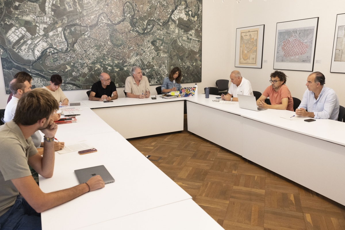 La Mesa de Erripagaña de Pamplona retoma sus reuniones para avanzar en una propuesta sobre el futuro administrativo