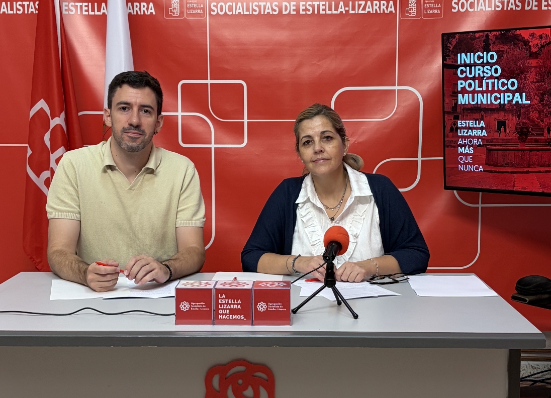El PSN de Estella-Lizarra presenta su proyecto de ciudad con la vivienda, la Estación y la Escuela Infantil como ejes