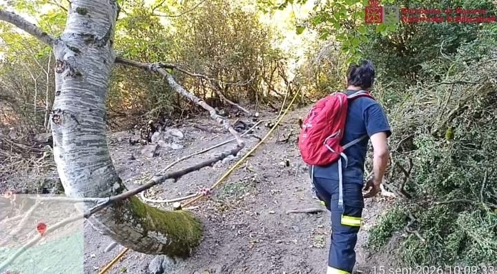 Continúa la vigilancia del perímetro del incendio de Urzainki sin detectar nuevos puntos calientes
