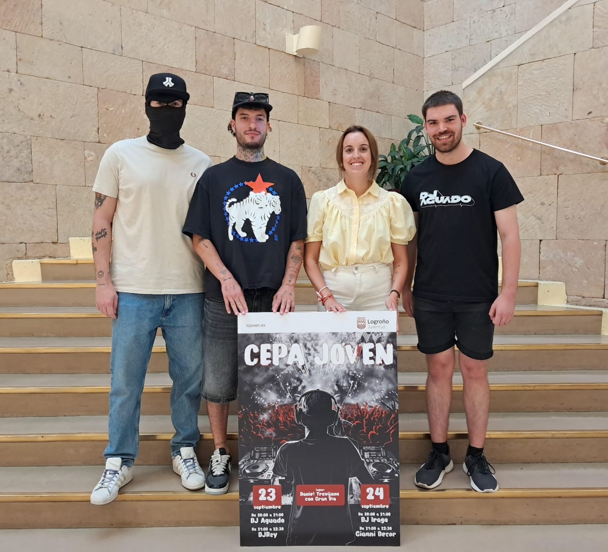 El festival Cepa Joven debutará en las fiestas de San Mateo con dos jornadas de DJs locales en Logroño