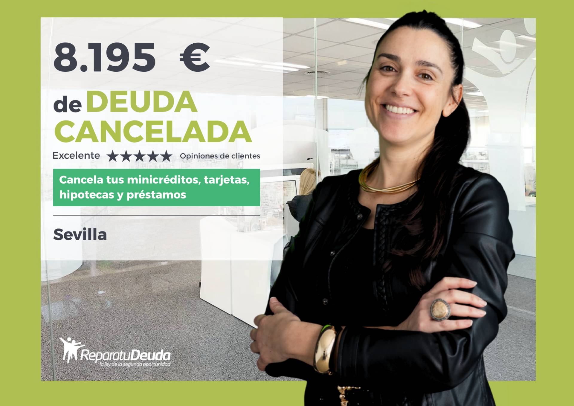 La inestabilidad laboral deja 8.195 € de deuda en Sevilla; Repara tu Deuda aplica la Ley de Segunda Oportunidad