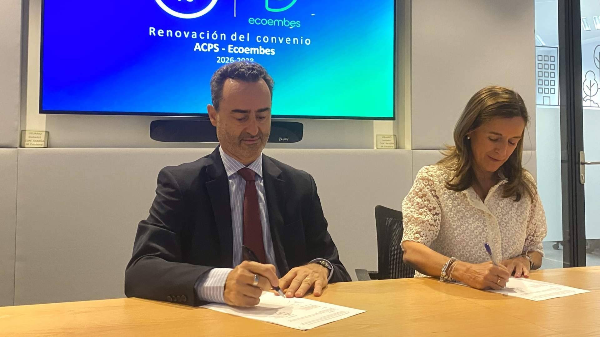 La ACPS consolida su colaboración con Ecoembes para avanzar juntos en el reciclaje del poliestireno