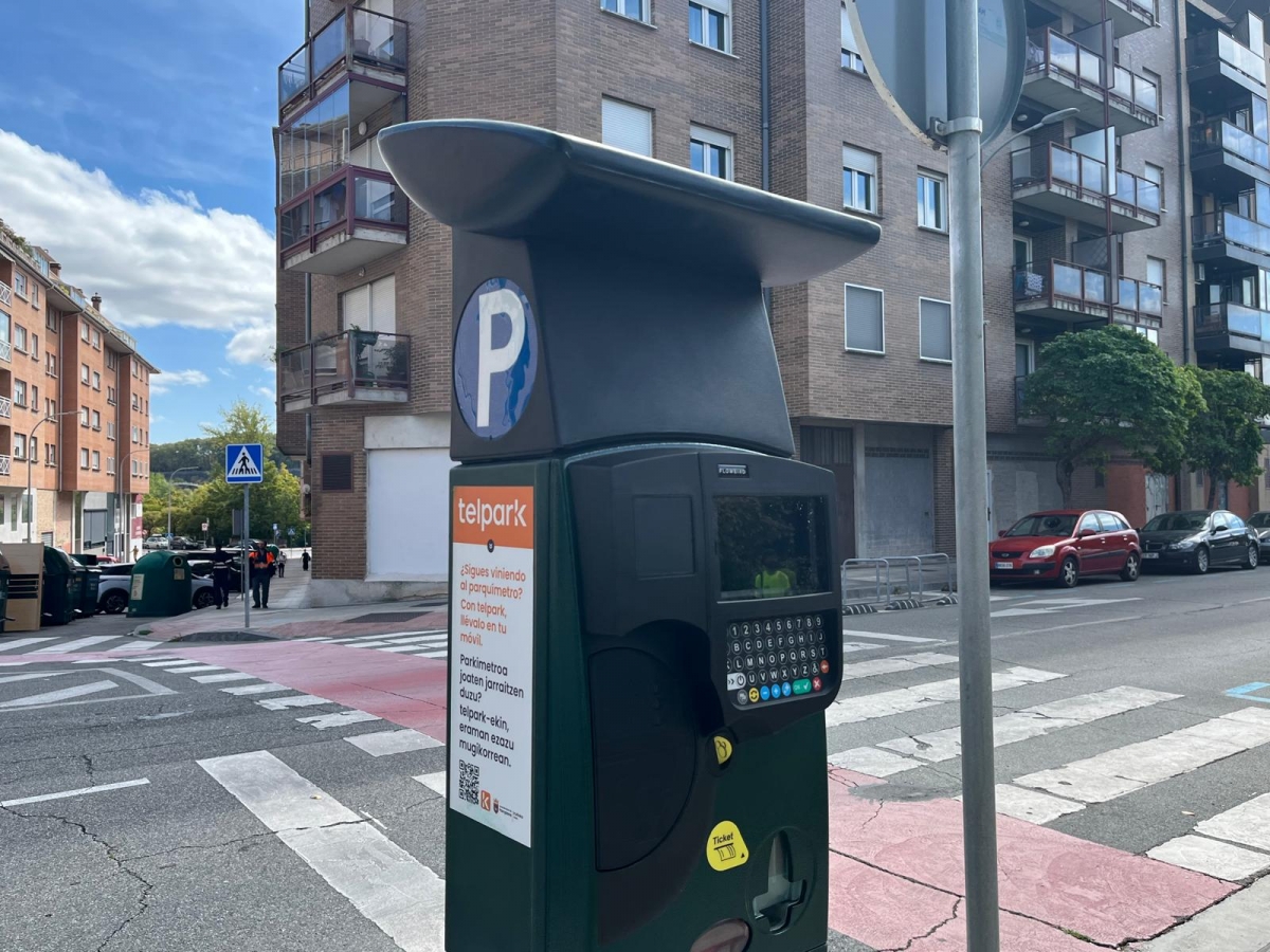 Adiós a los sobres en metálico para pagar las multas de la zona azul en Pamplona
