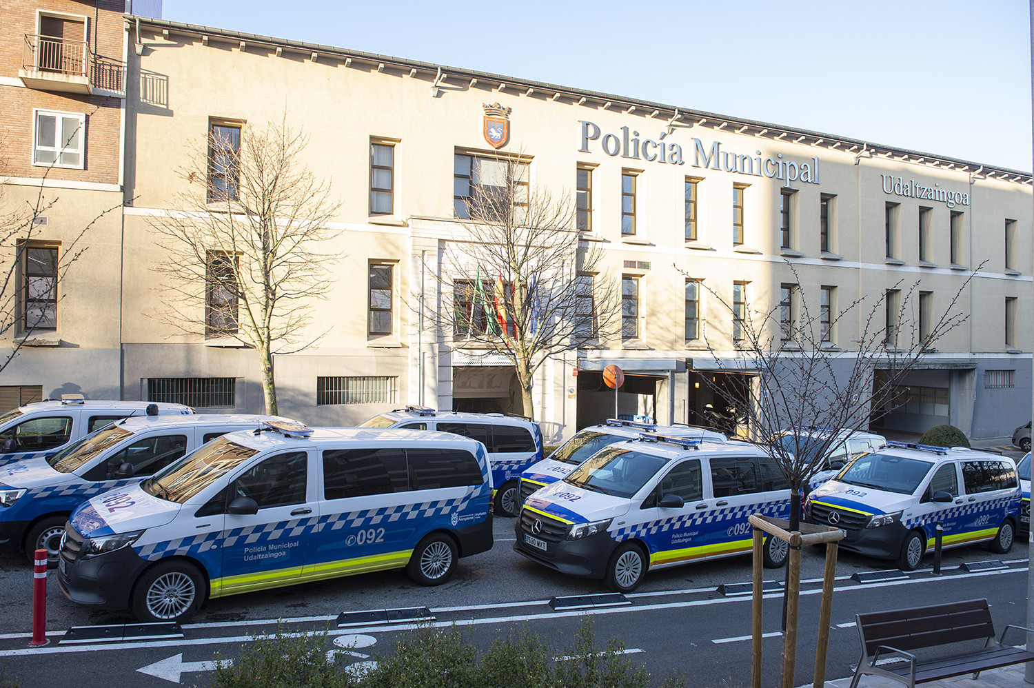Policía Municipal de Pamplona tendrá este año una nueva furgoneta eléctrica para el Grupo de Atestados