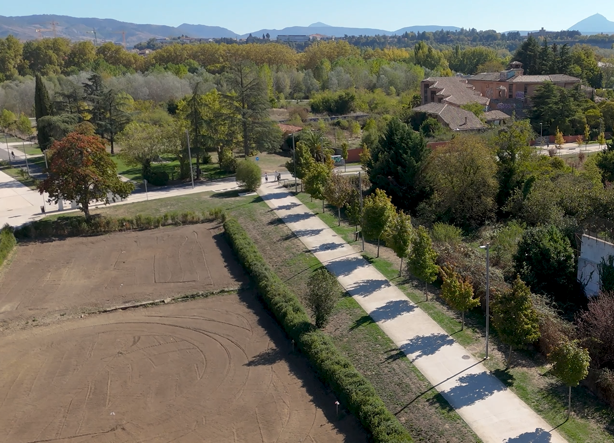 Pamplona recupera las huertas del convento de Agustinas de Aranzadi para poner en marcha un centro ocupacional 